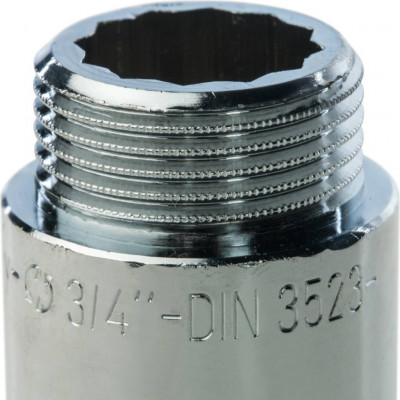 Удлинитель резьбовый STOUT латунь хромированный 3/4X50 SFT-0002-003450