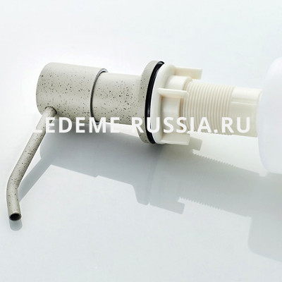 Дозатор жидкого мыла Ledeme L405K, белые / песочные