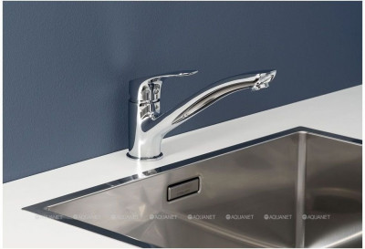 Смеситель для кухни Aquanet Techno SD90885 хром (00187211)