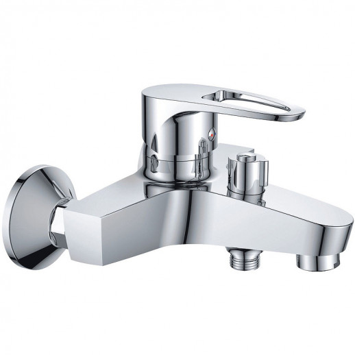 Смеситель для ванны Haiba HB6065 с душевым гарнитуром (латунь) хром