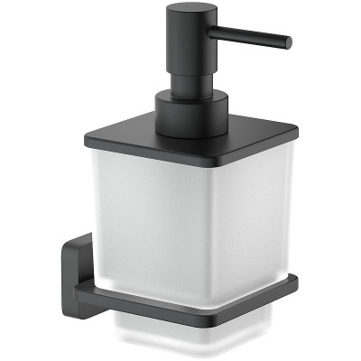 Дозатор жидкого мыла Aquatek Либра AQ4305MB черный матовый