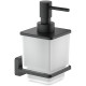 Дозатор жидкого мыла Aquatek Либра AQ4305MB черный матовый  (AQ4305MB)
