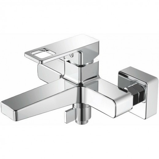 Смеситель для ванны Haiba HB60615 с душевым гарнитуром (латунь) хром