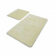 Набор ковриков для ванной Primanova HAVAI 50х80/40х50 см акрил экрю (DR-63012)  (DR-63012)