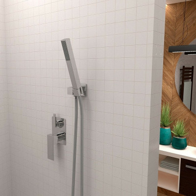 Душевой гарнитур Paini Grazia 21CR440 хром 1 режим