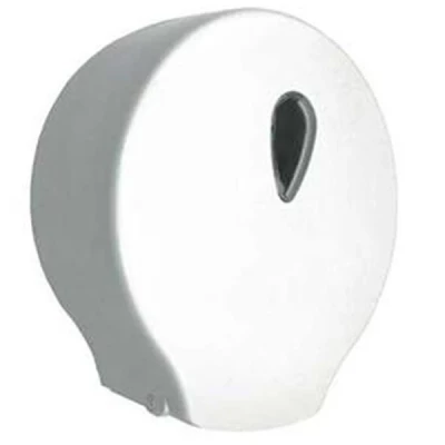 Диспенсер для туалетной бумаги пластиковый белый Nofer 05004.W