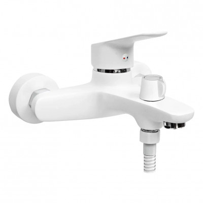 Смеситель для ванны Славен СЛ-ОД-Г3Б, белый
