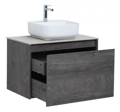 Тумба под раковину Aquanet Nova Lite 75 дуб рошелье (1 ящик) подвесная (00242274)