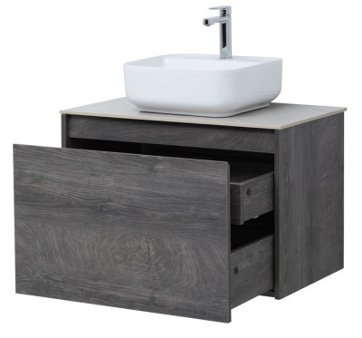 Тумба под раковину Aquanet Nova Lite 75 дуб рошелье (1 ящик) подвесная (00242274)