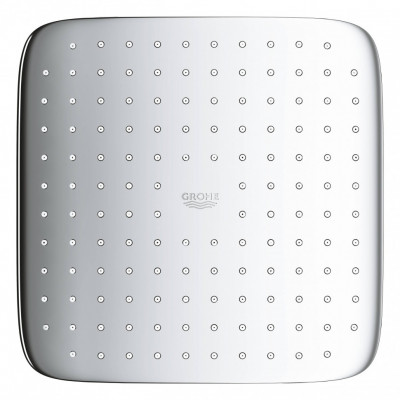 Верхний душ GROHE Tempesta 250 CUBE, квадратный (низ-хром, верх-белый), хром (26685000)