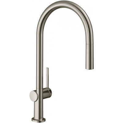 Смеситель для кухни Hansgrohe Talis M54 72802800 сталь с выдвижным изливом