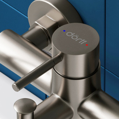 Смеситель для ванны Dorff Logic D3010000SS нерж сталь