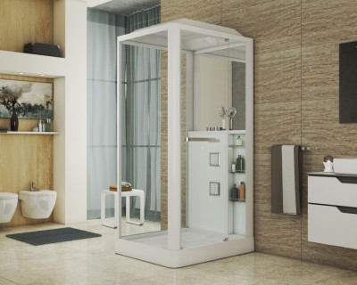 Душевая кабина GROSSMAN GR-123(R) 110x90х225 см низкий поддон