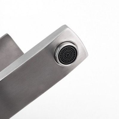 Смеситель Frap для раковины однорычажный стационарный сатин (F10802)