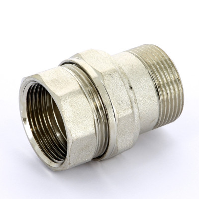 Разъемное соединение НВ никелированное с прокладкой O-ring UNI-FITT 1"1/4 прямое (650N5000)