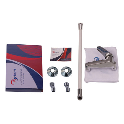 Смеситель для кухни Plstart PD46001-8, хром/белый