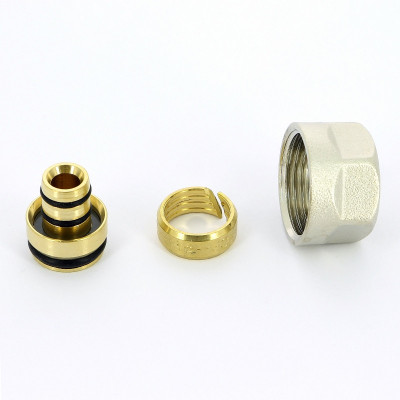 Соединитель обжим-В Uni-Fitt 16(2.0)х3/4" EK, для коллекторов серии 40X и 42X (408N1634)