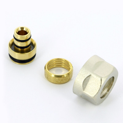 Соединитель обжим-В Uni-Fitt 16(2.0)х3/4" EK, для коллекторов серии 40X и 42X (408N1634)