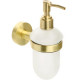 Дозатор жидкого мыла Fixsen Comfort Gold FX-87012 золото матовое настенный  (FX-87012)