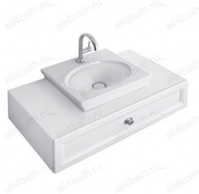 Villeroy&Boch LA BELLE 7324G101 раковина компактная 52 см х 46 см