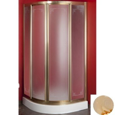 MIGLIORE AURELIA 22657 душевая кабина, золото/матовое стекло