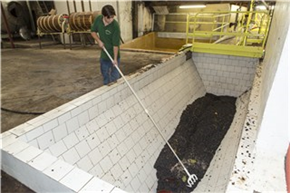 Гигиеничные вилы (рабочая часть), 205 мм, белый цвет