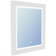 Зеркало в ванную Iddis Oxford 60 ЗЛП111 с подсветкой белое прямоугольное  (ЗЛП111)