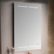 Зеркало в ванную с LED-подсветкой MELANA-5070 MLN-LED012 прямоугольное 500х700  (MLN-LED012)