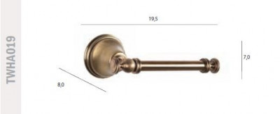 Tiffany World Harmony TWHA019br держатель для туалетной бумаги, бронза