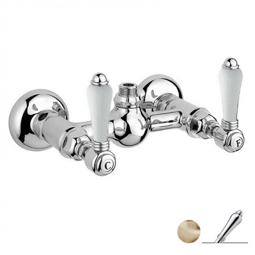 Nicolazzi Classica 1425 BZ 69 смеситель для душа, бронза/ручка EL Capitan
