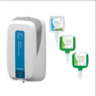 Сенсорный дозатор для антисептика, пенного и жидкого мыла Saraya UD-1600 (276697)