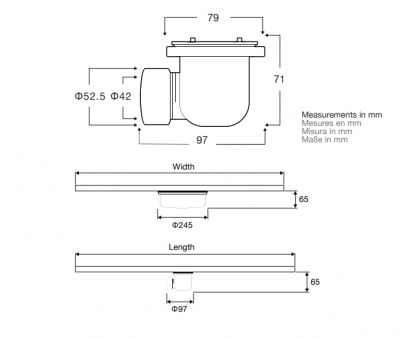 Сифон Vincea Vsph-D611 с гидрозатовром