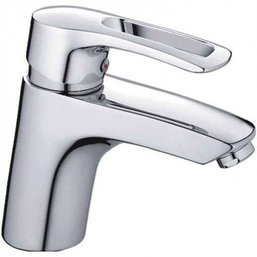 Однорычажный смеситель для раковины Haiba HB1066 (латунь) хром