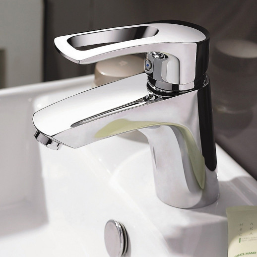 Однорычажный смеситель для раковины Haiba HB1066 (латунь) хром