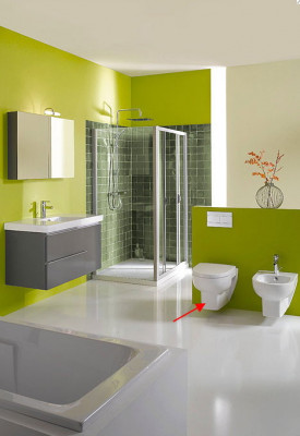 JACOB DELAFON Odeon Up E4764-00 подвесной унитаз, белый