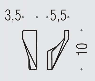COLOMBO Alize AR37 крючок, хром