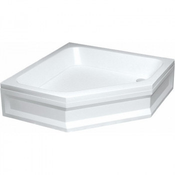 Акриловый поддон для душа RGW Acrylic BT/CL-S-A 100x100 16180500-51 белый призма
