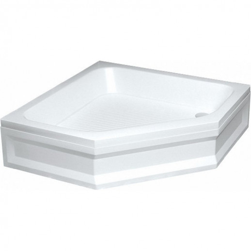 Акриловый поддон для душа RGW Acrylic BT/CL-S-A 100x100 16180500-51 белый призма