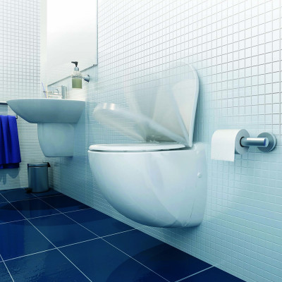 Унитаз с встроенным насосом-измельчителем SFA SANICOMPACT 43, 220 В, 550Вт, Тмакс. +50°C