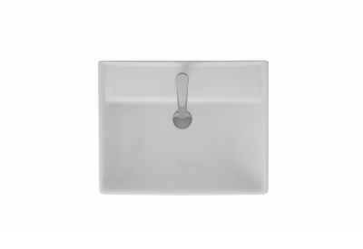 Мебельный умывальник Dreja Q60 см, белая керамика