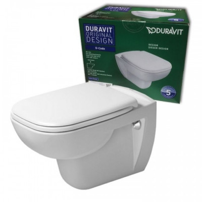 Унитаз Duravit D-Code 45700900A1 подвесной микролифт