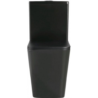 Унитаз напольный компакт Esbano Duero ESUNDUERMB черный матовый с бачком микролифт