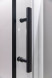 Душевой угол Esbano ESD-7025B 100x100 ESUGD7025B пр-ль черный матовый стекло прозрачное