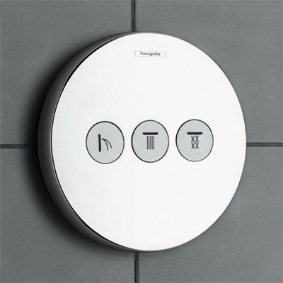 Запорно-переключающий вентиль (дивертор) Hansgrohe ShowerSelect S 15745000 (хром)