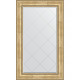 Зеркало настенное Evoform ExclusiveG 137х82 BY 4256 с гравировкой в багетной раме Состаренное серебро с орнаментом 120 мм  (BY 4256)