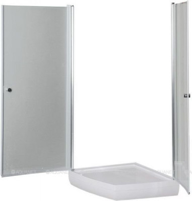 Душевой уголок Aquanet IVA NK1222 100x90 L, прозрачное стекло (00184520)