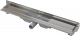 Водоотводящий желоб с порогами для перфорированной решетки и регулируемым воротником к стене AlcaPlast APZ104-550 Душевой лоток Alcaplast Flexible Low APZ104-550 без решетки сталь, пластик (APZ104-550)