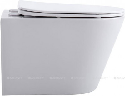Унитаз подвесной Aquanet Rimless Atago 2.0 W LX-1905 белый (00243549)