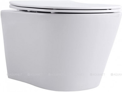 Унитаз подвесной Aquanet Rimless Atago 2.0 W LX-1905 белый (00243549)