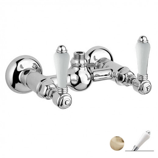 Nicolazzi Classica 1425 BZ 78 смеситель для душа, бронза/ручка P.Mont Blanc